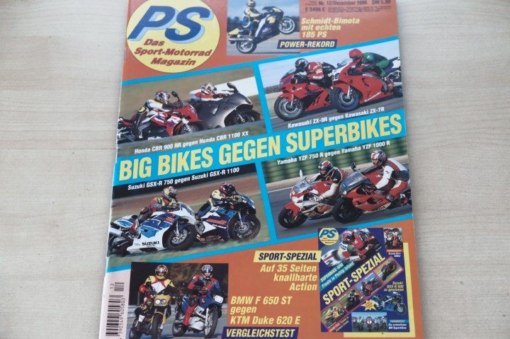 PS Sport Motorrad 12/1996